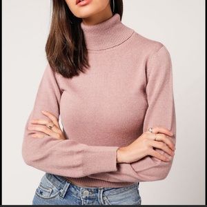 Mara Hoffman Leila Turtleneck Sweater Top